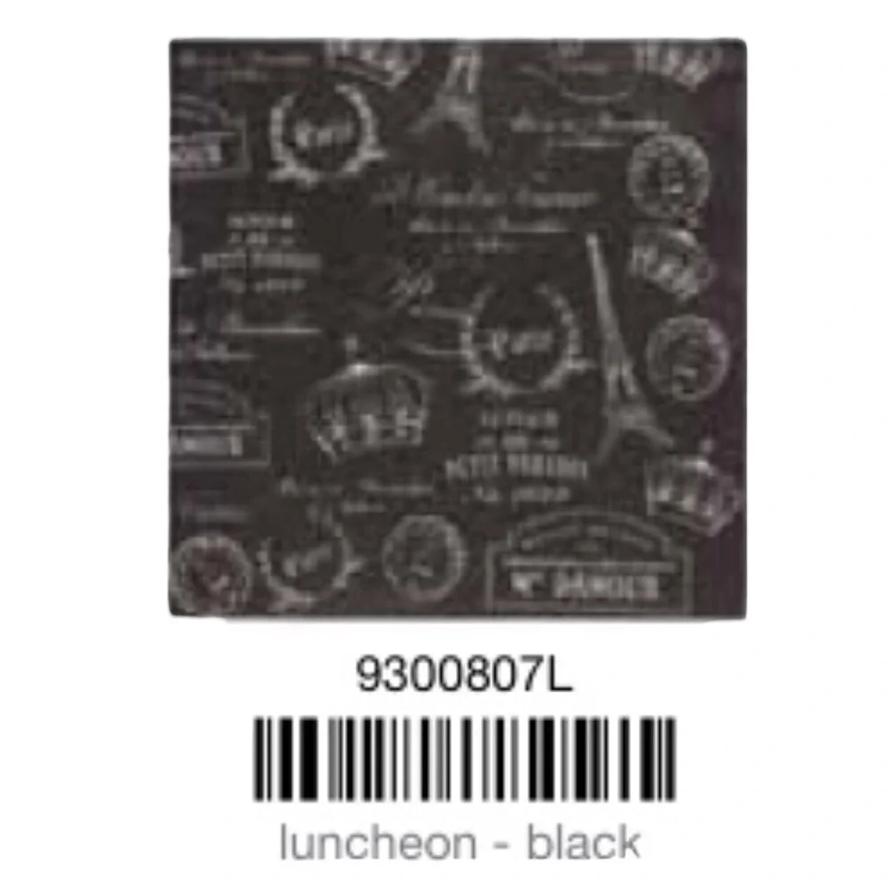Harman Paris Passport Paper Luncheon Napkins, 20 ct